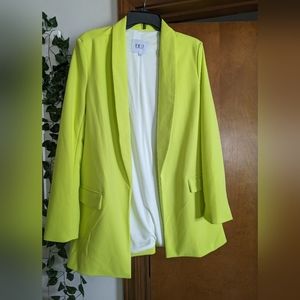 Neon Yellow Blazer